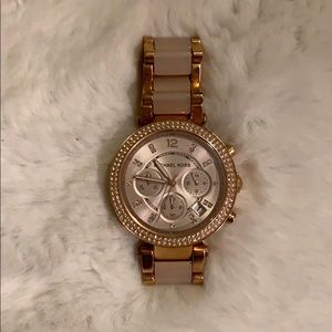 Michael Kors Rose gold watch
